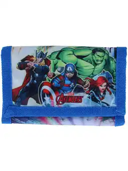 Walmart Textiel Trade Kid's Marvel Avengers Hook and Loop Closure Wallet offer