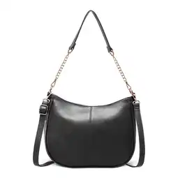Walmart HuaAngel Shoulder Bag Fashion Retro Large Capacity Tote Bag for Women with Two Shoulder Strap offer