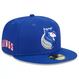 Walmart Men's New Era Blue Sacramento Kings 2024/25 City Edition Alternate 59FIFTY Fitted Hat offer