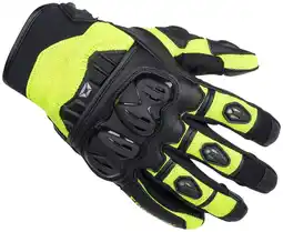Walmart Cortech Hyper-Flo Air Mens Leather/Textile Motorcycle Gloves Hi-Viz MD offer