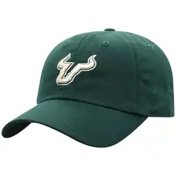 Walmart Men's Top of the World Green South Florida Bulls Staple Adjustable Hat offer