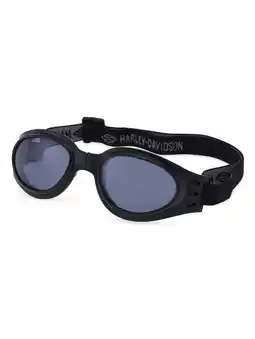 Walmart Harley-Davidson Men's Dust Foldable Round Eyewear w/ Headstrap - Shiny Black, Harley Davidson offer