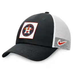 Walmart Men's Nike Black Houston Astros Rise Adjustable Trucker Hat offer