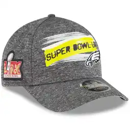Walmart Men's New Era Gray Philadelphia Eagles Super Bowl LIX 9FORTY A-Frame Adjustable Hat offer