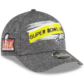 Walmart Men's New Era Gray Philadelphia Eagles Super Bowl LIX 9FORTY A-Frame Adjustable Hat offer