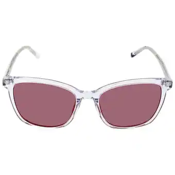 Walmart Tommy Hilfiger Burgundy Rectangular Ladies Sunglasses TH 1723/S 0900 54 offer