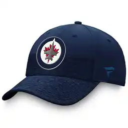 Walmart Men's Fanatics Navy Winnipeg Jets Authentic Pro Locker Room 2-Tone Flex Hat offer