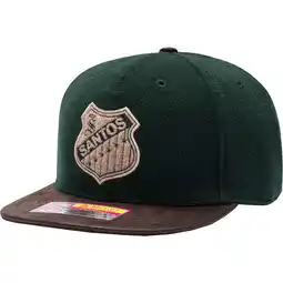 Walmart Men's Green/Brown Santos Laguna Prep Snapback Hat offer