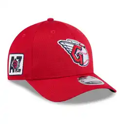 Walmart Men's New Era Red Cleveland Guardians 2025 Spring Training 9FORTY Adjustable Hat offer