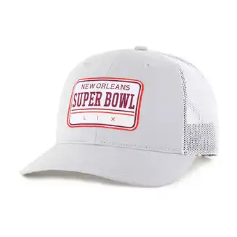 Walmart Men's-'47 Gray Super Bowl LIX Ellington Adjustable Trucker Hat offer