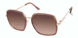 Walmart Harley-Davidson Women's Oversized Square Frame, Light Brown Frame & Lenses, Harley Davidson offer