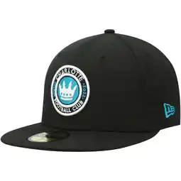 Walmart Men's New Era Black Charlotte FC Primary Logo 59FIFTY Fitted Hat offer