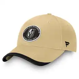 Walmart Men's Fanatics Tan Vegas Golden Knights Fundament Adjustable Hat offer