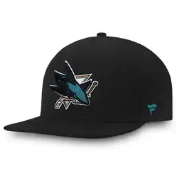 Walmart Men's Fanatics Black San Jose Sharks Core Fitted Hat offer