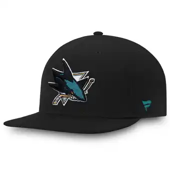 Walmart Men's Fanatics Black San Jose Sharks Core Fitted Hat offer