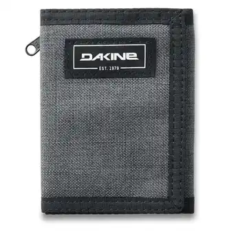 Walmart Dakine Mens Vert Rail Slim Tri-Fold Wallet (One Size, Carbon II) offer