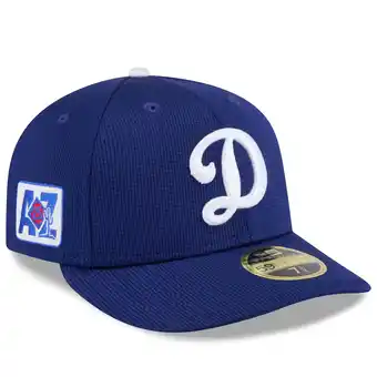 Walmart Men's New Era Royal Los Angeles Dodgers 2025 Spring Training Low Profile 59FIFTY Fitted Hat offer