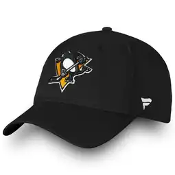 Walmart Men's Fanatics Black Pittsburgh Penguins Core Elevated Speed Flex Hat offer