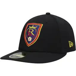 Walmart Men's New Era Black Real Salt Lake Primary Logo Low Profile 59FIFTY Fitted Hat offer
