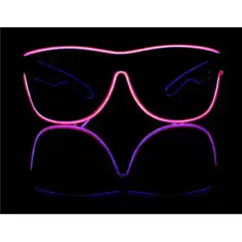 Walmart Electro Luminescent Banray Sunglasses Pink offer