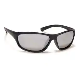 Walmart Coyote Eyewear 680562076035 P-38 Polarized Sport Sunglasses, Matte Black & Silver Frame offer