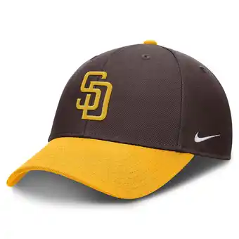 Walmart Men's Nike Brown San Diego Padres Club Performance Adjustable Hat offer