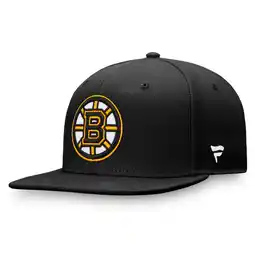 Walmart Men's Fanatics Black Boston Bruins Core Fitted Hat offer
