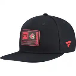 Walmart Men's Fanatics Black Ottawa Senators Authentic Pro Training Camp Snapback Hat offer