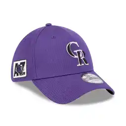 Walmart Men's New Era Purple Colorado Rockies 2025 Spring Training 39THIRTY Flex Hat offer