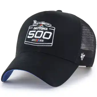 Walmart Men's '47 Black 2025 Daytona 500 Ballpark Trucker Adjustable Hat offer