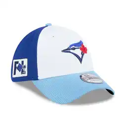 Walmart Men's New Era White/Light Blue Toronto Blue Jays 2025 Spring Training 39THIRTY Flex Hat offer