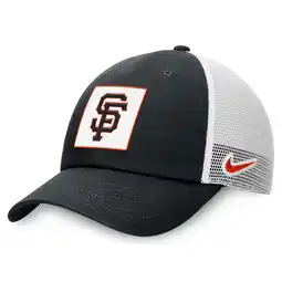 Walmart Men's Nike Black San Francisco Giants Rise Adjustable Trucker Hat offer