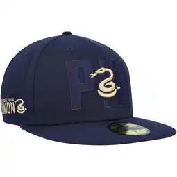 Walmart Men's New Era Navy Philadelphia Union Kick Off 59FIFTY Fitted Hat offer
