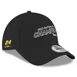 Walmart Men's New Era Black William Byron 2025 Daytona 500 Champion 9FORTY Adjustable Hat offer