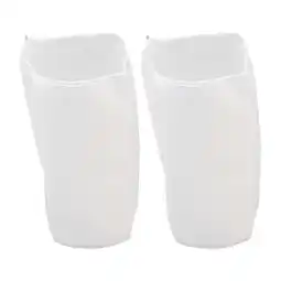 Walmart 2PCS Filter Sleeve 6in White Elastic Polyester Prefilter Cover for Home Replacement offer