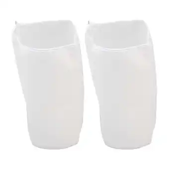 Walmart 2PCS Filter Sleeve 6in White Elastic Polyester Prefilter Cover for Home Replacement offer
