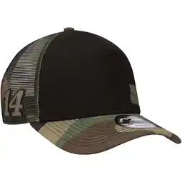 Walmart Men's New Era Black/Camo Chase Briscoe Trucker 9FORTY Adjustable Hat offer