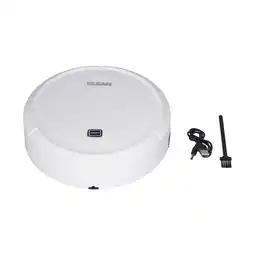 Walmart Household Rechargeable Mini Sweeper Intelligent Automatic Vacuum Cleaner for Home Living Room offer