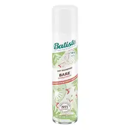 Walmart Batiste Dry Shampoo, Bare Fragrance, Barely Scented, 3.81 oz offer