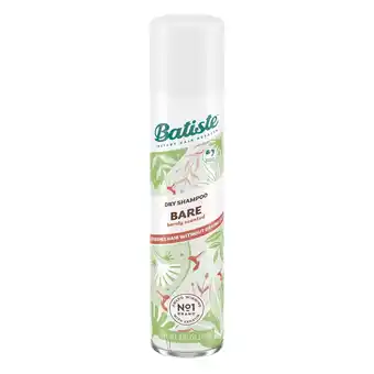 Walmart Batiste Dry Shampoo, Bare Fragrance, Barely Scented, 3.81 oz offer