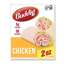 Walmart Carl Buddig Chicken Lunchmeat 2 oz (56g) Pouch, 9 Grams of Protein per Serving offer