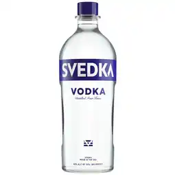 Walmart SVEDKA Vodka, 1.75 L Bottle, 40% ABV offer