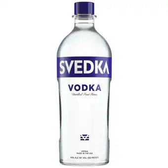 Walmart SVEDKA Vodka, 1.75 L Bottle, 40% ABV offer