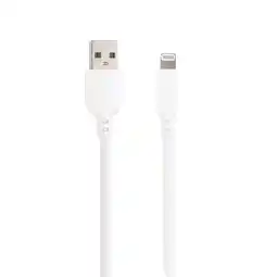 Walmart Onn 10ft Lightning to USB Charging Cable, MFI Certified, White offer