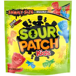 Walmart SOUR PATCH KIDS Soft & Chewy Candy, Family Size, Bulk Candy, 1.8 lb offer