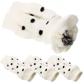 Walmart 4pcs Warm Dog Hock Covers Warm Dog Hock Covers Pet Leg Warmer Pet Socks Dog Elbow Protector (L) offer