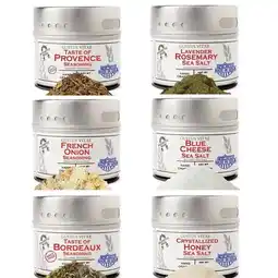 Walmart French Seasoning Gift Set - Tastes of France - Artisanal Spice Blends Six Pack offer