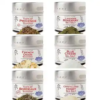 Walmart French Seasoning Gift Set - Tastes of France - Artisanal Spice Blends Six Pack offer