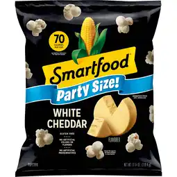 Walmart Smartfood Popcorn, White Cheddar, 9.75 oz offer