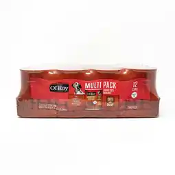 Walmart Ol' Roy Savory Cuts with Beef in Gravy Wet Dog Food, 13.2 oz Cans (12 Pack) offer